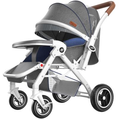 China Travel System Stroller Baby Stroller With Handle Cotton Cloth Proof Wheels Reversible Shocking Toddler Carriage for sale