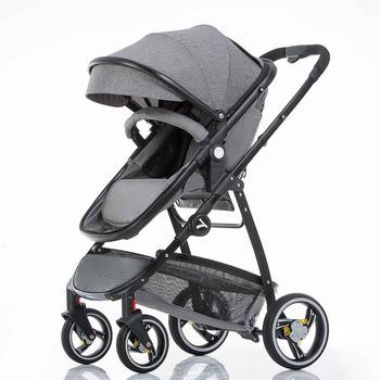 China Outdoor Reversible Walker Travel System Baby Stroller 3 In 1 Sit Fit for sale