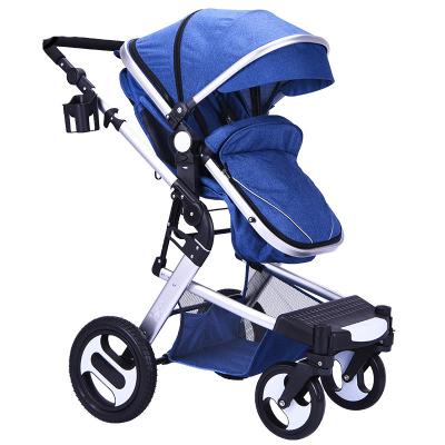 China Luxury Baby Furniture Modern Aluminum Frame Stroller Baby Boy Stroller for sale