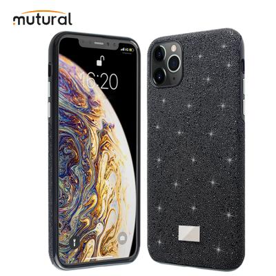 China Slim Durable Pu+TPU+PC iPhone Girl Phone Case Black Phone Cases For iphone 12 / iphone 11 for sale