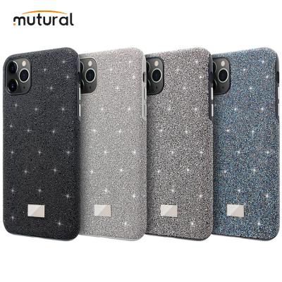 China Shining Pu+TPU+PC Fashion Cell Phone Case Stones For iPhone 12 for sale