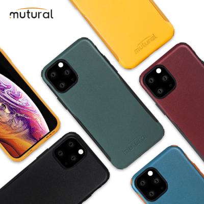 China Pu+TPU+PC Anti-drop Design and Shockproof Hard PC Back Case Cover for iPhone 11 Pro Max /iPhone XS Case for sale