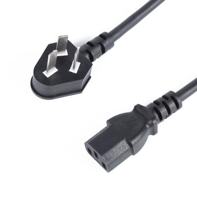 China Home Appliance 250V 10A 3C PVC Extension 3 Pins Plug Three-Core Power Cords For Home Appliance for sale