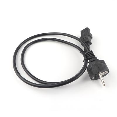 China European Waterproof Home Appliance AC 3 Pins Three-Core Power Cord Plug For Home Appliance for sale