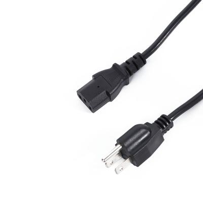 China Custom Home Appliance Factory Connector 3*18AGW*1.8m AC Power Cord Heavy Duty Locking Cable for sale