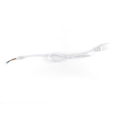 China Home Appliance 1.2m Computer Tube Three Core Product Prefix Bare Tail Power Cord for sale