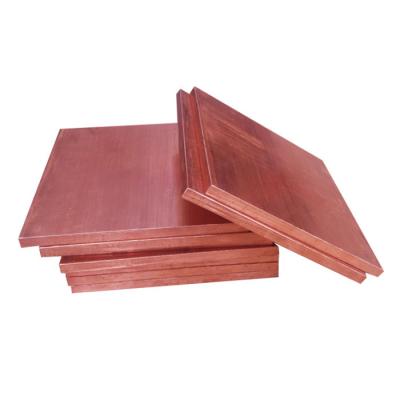 China T3 T2 Copper Brass Medium And Thick Plate Oxygen-Free Copper Plate Cutting Copper Plate for sale