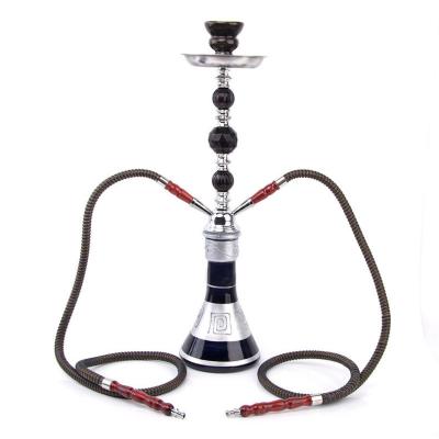 China Glass Brass Bar Hookah Accessories, Large Double Hose Hookah for sale