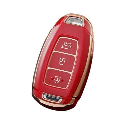 China Fit Factory Direct Selling TPU Car Key Cover Case Perfectly For Hyundai i30 Azera ix35 Elantra Accent Santa Fe IG Splendor for sale