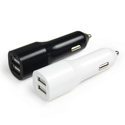 China Mobile Phone Car Charger USB Adapter, Universal Mini Dual USB 2-Port 12V In Car Socket Charger Adapter for sale