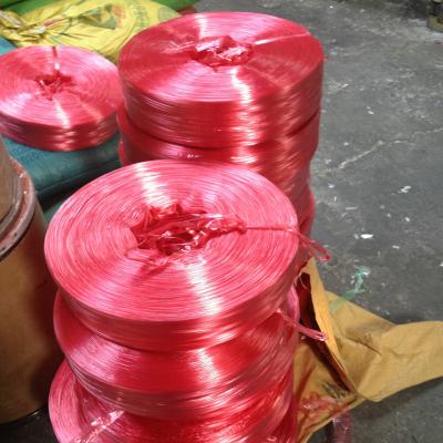 China Factory price supply pp tying plastic pp wrapping rope tear tape wrapper rope wrap film packing rope binding rope for sale