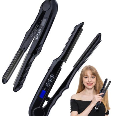 China CB-N9207 Multifunctional Interchangeable Tourmaline Ceramic Flat Iron Hair Curler Temperature Adjustable Hair Crimper Crimper Irons Hair Straightener Flat Iron for sale