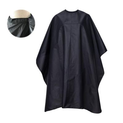 China Safety Amazon Hot Selling Barber Cape All Waterproof Black Professional Hair Cutting Hairdressers Cape for sale