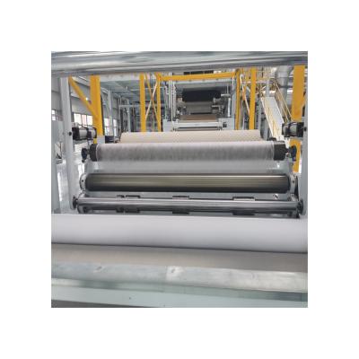 China Hygiene SSMMS Composite Spunbond Fabric Spining Meltblown Nonwoven Fabric Production Line for sale