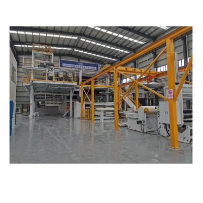 China Hygienefield PP Fabric Making Production Line SMMS Spin Melt Nonwoven Machine for sale