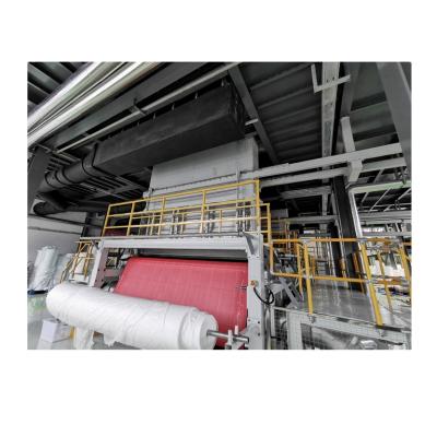 China High Speed ​​Sss Production Line Hygiene Design Spunbond Nonwoven Fabric Making Machine for sale