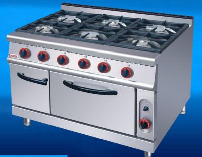 Cina Forno di gas commerciale del bruciatore della cucina a gas 6 delle attrezzature della cucina US-RQ-6 in vendita