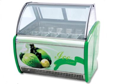 China _ -16~-20℃ Ice Cream Display Showcase / Commercial Refrigerator Freezer zu verkaufen