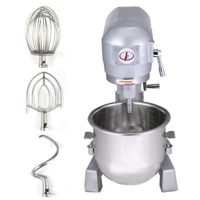 China 20L / equipos planetarios de la transformación de los alimentos de los accesorios del batidor de huevo del mezclador de pasta 5KG 3-Mixing en venta