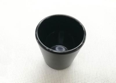 Cina Il padellame d'imitazione nero della porcellana della tazza di tè di colore mette il peso 168g di Dia7.6cm H9.2cm in vendita