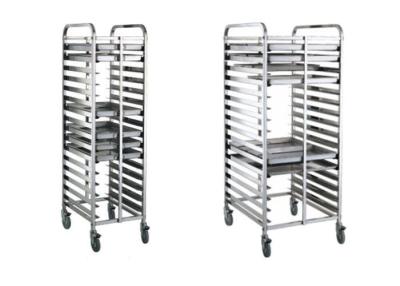 China 16/32 Tray Full-Size Bun / Sheet Pan Rack Assembled or Welding Type Stainless Steel Catering Equipment for sale