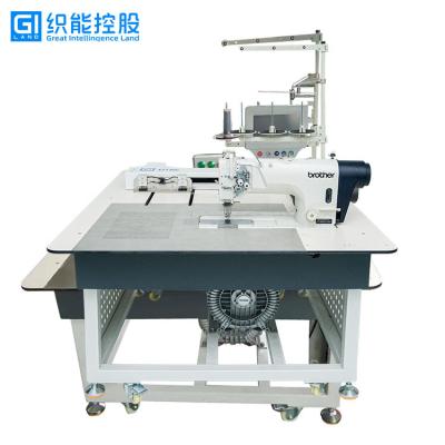 China Gi Land Brother NC High Efficiency Double Needle Programmable Formwork Industrial 2 Needle Sewing Machine for sale