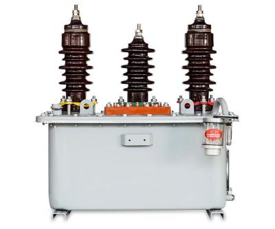 China Industrial Power Supplies 10kv High Pressure Oil Control Box JLS-6-10 Two-Element Three-Wire Outdoor Column Combined Transformer for sale