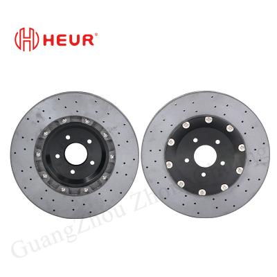 China HEUR remkool keramische schijf voor Nissan Gtr Upgrade 390*36MM Front Set Te koop