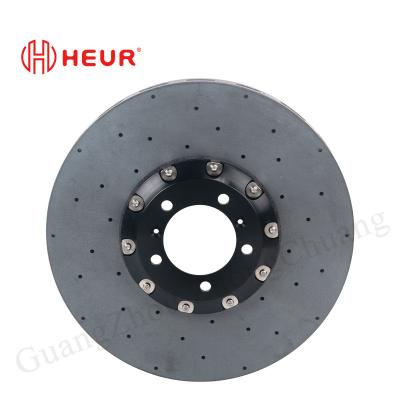 Cina Rotori di freno in ceramica al carbonio HEUR per Audi RS7/4 A4L Upgrade 420mm Front Set in vendita