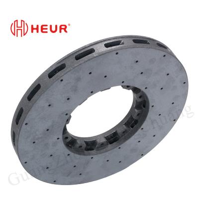 China HEUR Cutomize Disco de freno cerámico de carbono 410*38mm Frente de freno para Maserati Ghibli en venta