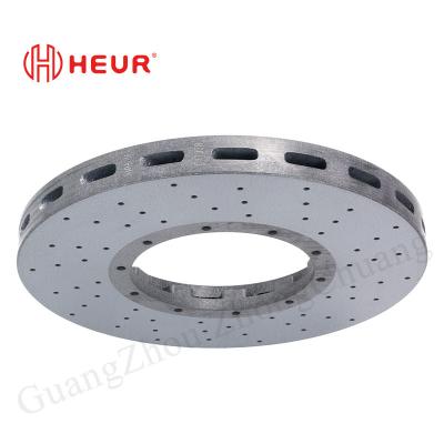 China Discos cerámicos de carbono de freno HEUR para Porsche 718 GT4RS (Actualización) - Conjunto trasero de 400x32 mm en venta