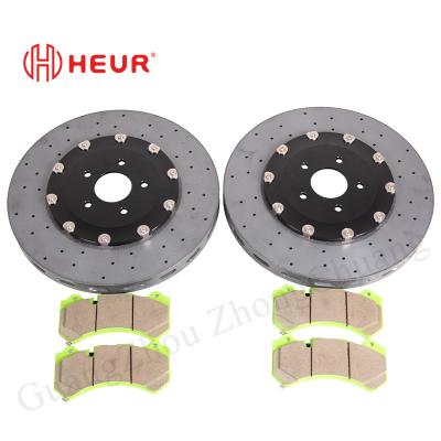 China Heur Brake Carbon Ceramic Disc Voor nissan gt r35 vervanging 390*36mm Front Set Te koop