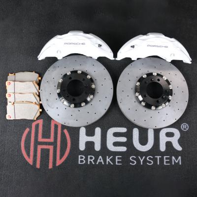 China HEUR Carbon Ceramic Brake Disc Replacement F Set 410*32mm Para AUDI Rs3 Rs7 A3 C7 à venda