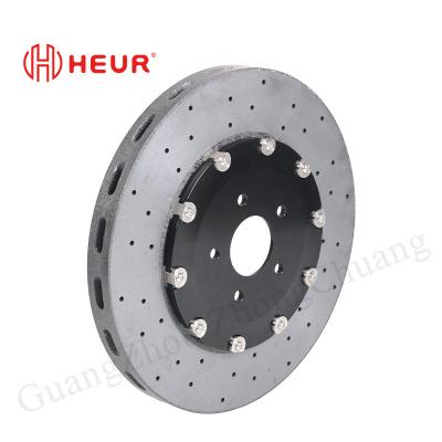 China Heur Brake Carbon Ceramic Disc For Bmw M3 M4 M5 g20 M340i Upgrade 380*34mm Front Set for sale