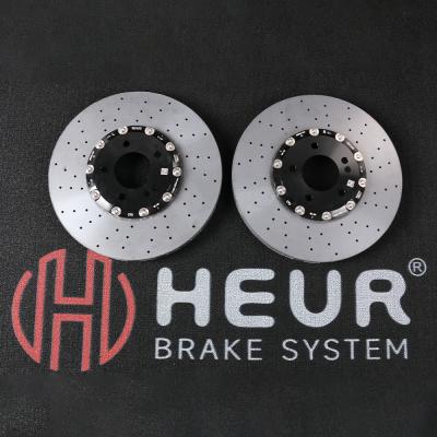 China HEUR Brake Carbon Ceramic Discs For BMW F85 X5 - 400x38mm Front Set for sale