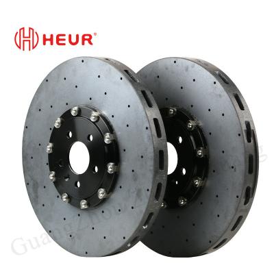 China HEUR Brake Carbon Ceramic Disc Voor Audi S4 B8 Rs7 Vervanging 420mm Front Set Te koop