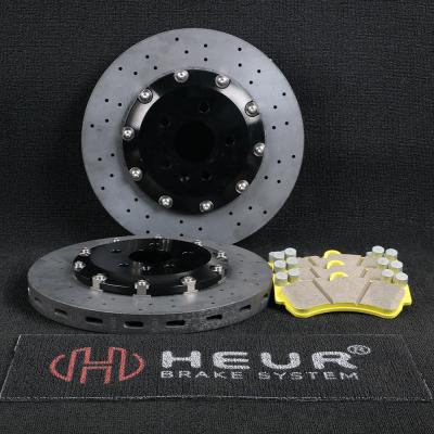 China Heur Brake Carbon Ceramic Disc For Audi Tt Mk2 Upgrade 355*32mm Front Set for sale