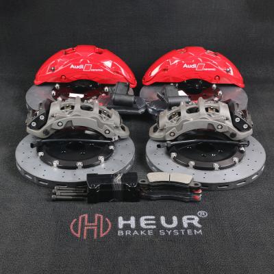 China Heur Brake Carbon Ceramic Disc For Porsche Cayenne Coupe Upgrade 440*40mm Front Set And 410*32 Rear Set for sale