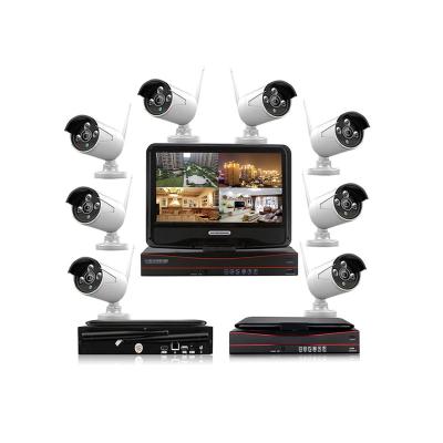 China Wholesale OEM Factory Integrated Camera 2MP Siren 2MP IP CCVT Security Surveillance CCTV NVR Kit for sale