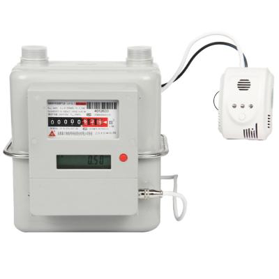 China Residential Gas Meter IoT Smart Gas Meter With Safety Shut Off Function for sale