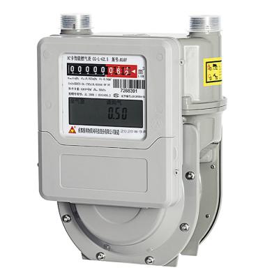 China IC prepaid residential smart lpg gas meter G1.6/G2.5 CG-L-G1.6/G2.5 smart gas meter for sale