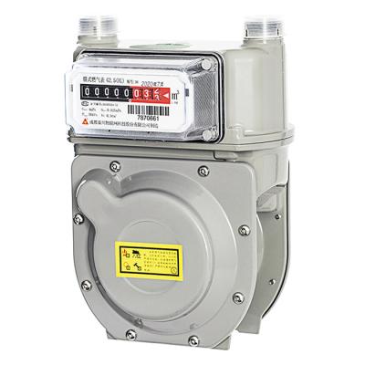 China small g4 G4 aluminum residential gas meter anti corrosion lpg body natual gas meter for sale