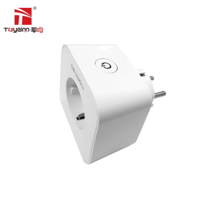 China With 16A Wall Socket Smart Home Tuya Wifi Socket Residential/Multi-Purpose Intelligent Smart/Without French/EU Electricity Meter Version for sale