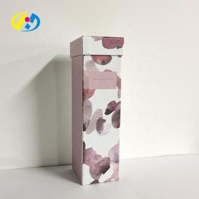 China Recycled Materials Logo Available High-End Perfume Packaging Custom Paper Boxes Special Design Gift Boxes for sale