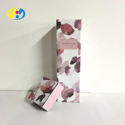 China Custom Logo Size Empty Perfume Paper Box Recycled Materials Packaging Perfume Bottle With Cardboard Boxes for sale