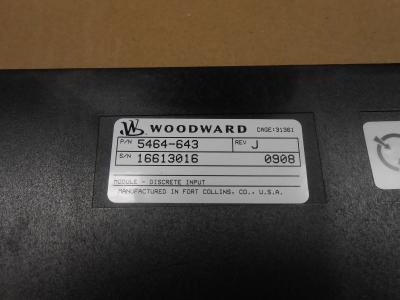 Cina NUOVO WOODWARD 5464-643 INPUT DISCRETO DEL MODULO DI 5464643 GIRI J in vendita