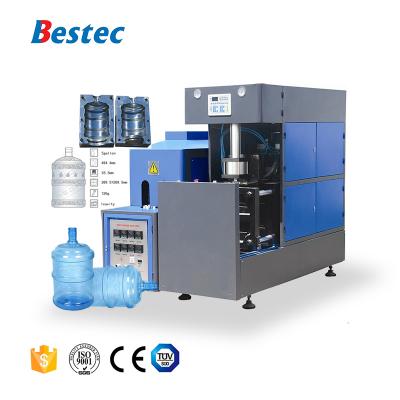 China Bottle 20 Liter / 5 Gallon Semi Automatic Water Bottle Blowing Machine Price for sale