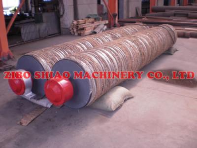 China Steel Pipe Wire Driving Roll , Paper Machine Roll  for Fourdrinier Section for sale