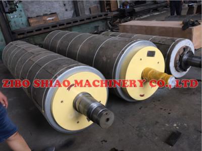 China Stone Roll , Paper Mill Rolls for Dewatering Paper Machine Press Section / Adding Paper Physical Properties for sale