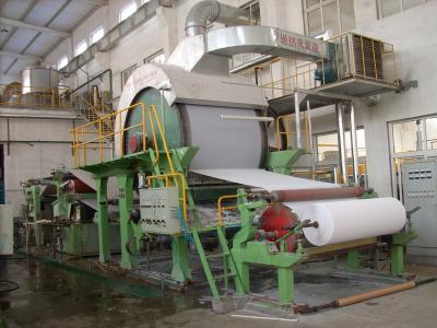 China 1575 - 3800 mm Fourdrinier Tissue Paper Making Machinery GSM Range 13 - 30 g/m2 for sale